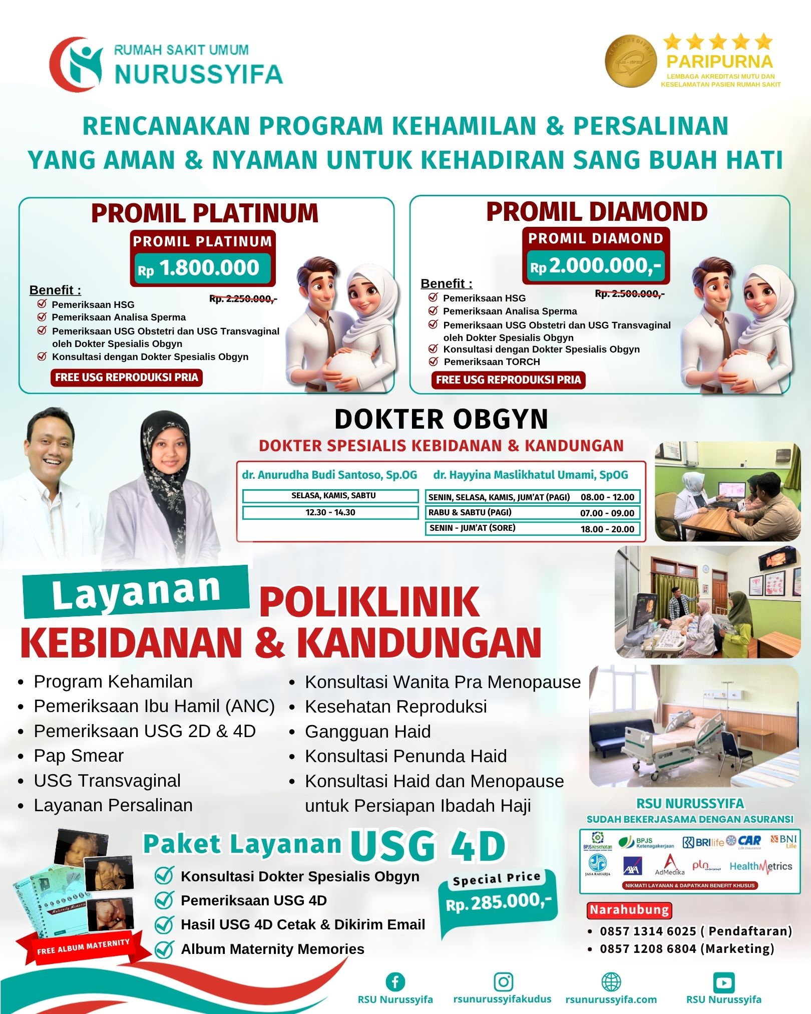 LAYANAN POLIKLINIK KEBIDANAN DAN KANDUNGAN